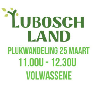 Wildpluk wandeling Lubosch Land