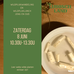 Lubosch Land Wildpluklunch 8 juni