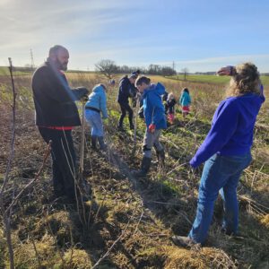 Bomen plant dag Lubosch Land